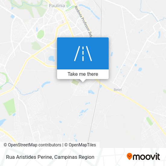 Rua Aristides Perine map