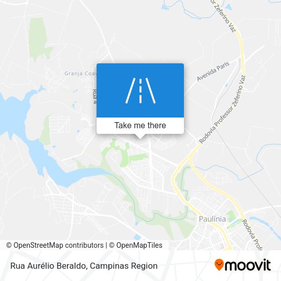 Rua Aurélio Beraldo map