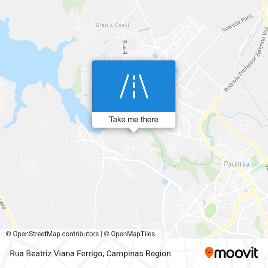 Rua Beatriz Viana Ferrigo map