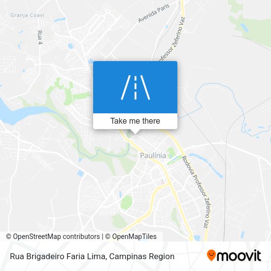 Rua Brigadeiro Faria Lima map