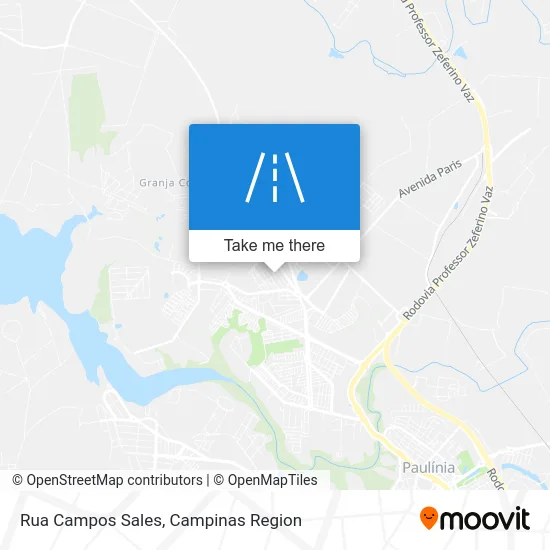 Rua Campos Sales map