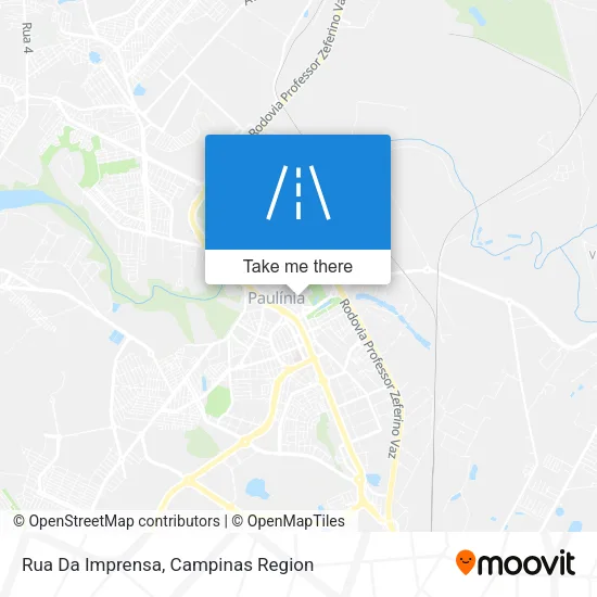 Rua Da Imprensa map