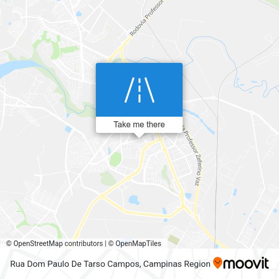Rua Dom Paulo De Tarso Campos map