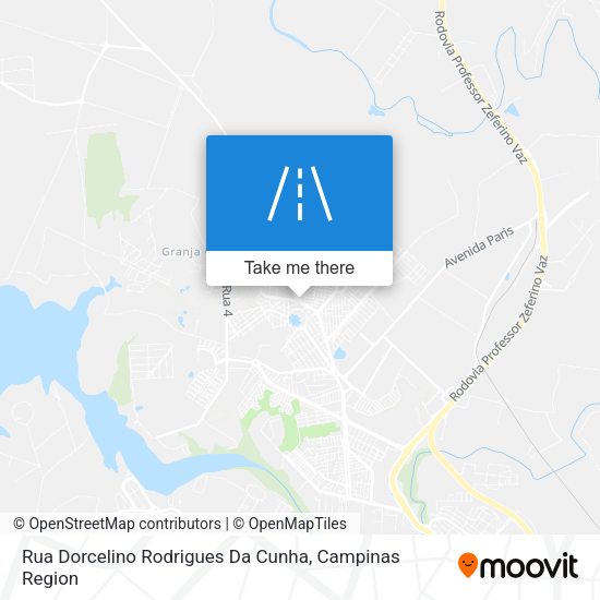 Rua Dorcelino Rodrigues Da Cunha map