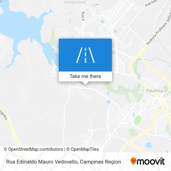 Rua Edinaldo Mauro Vedovello map