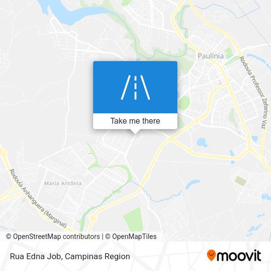 Rua Edna Job map