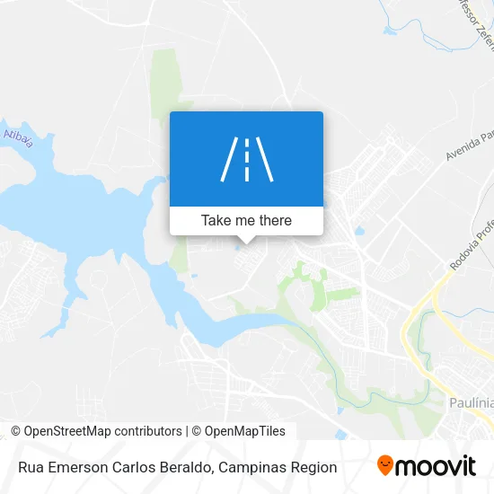 Rua Emerson Carlos Beraldo map