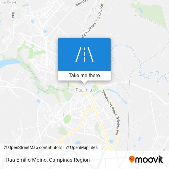 Rua Emílio Moino map