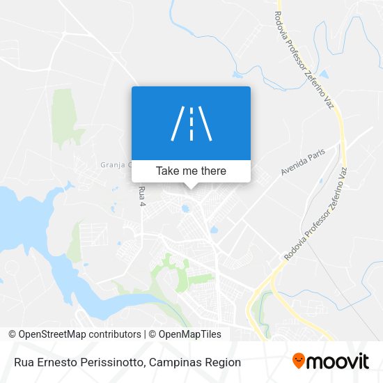 Rua Ernesto Perissinotto map