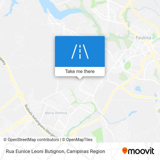 Rua Eunice Leoni Butignon map