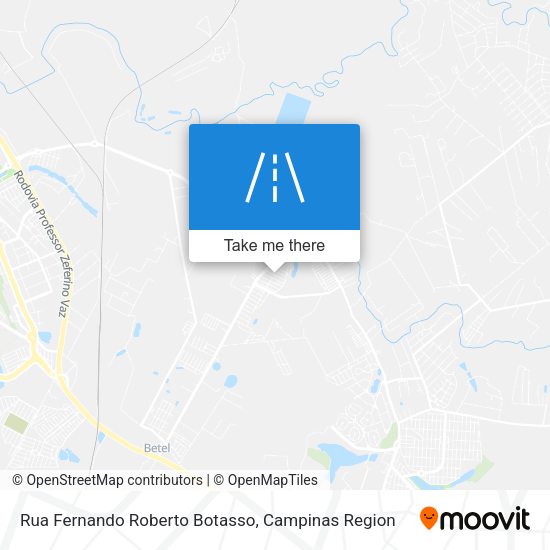 Rua Fernando Roberto Botasso map