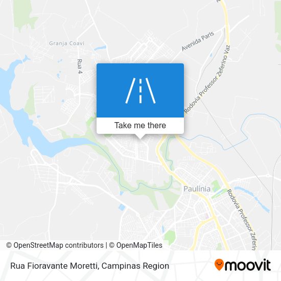 Rua Fioravante Moretti map