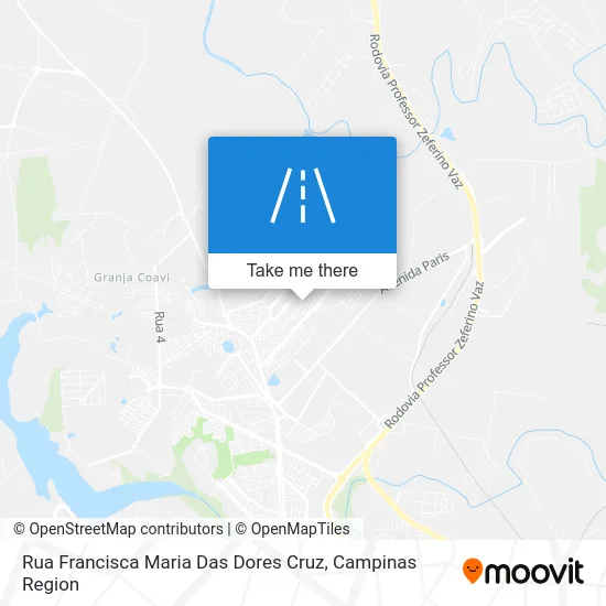 Rua Francisca Maria Das Dores Cruz map
