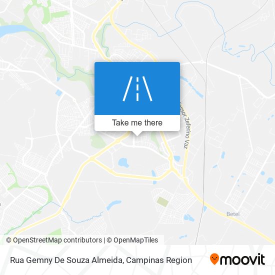 Rua Gemny De Souza Almeida map