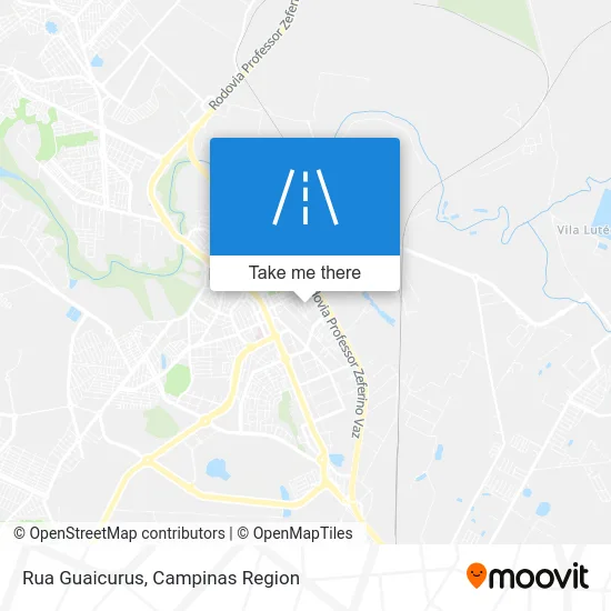 Rua Guaicurus map