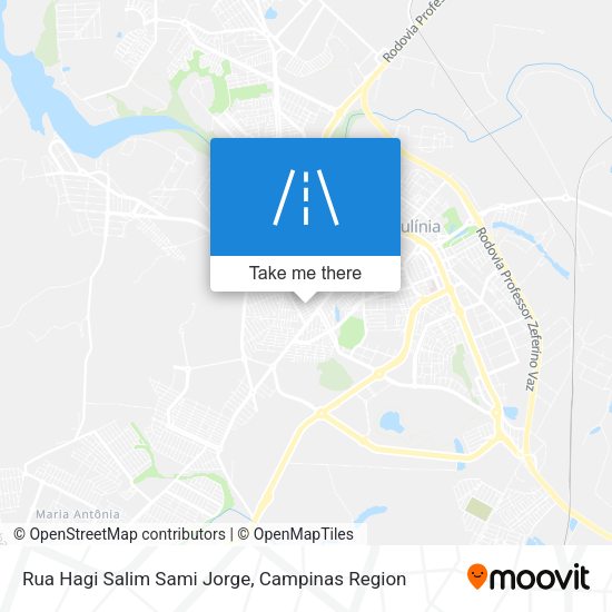 Rua Hagi Salim Sami Jorge map