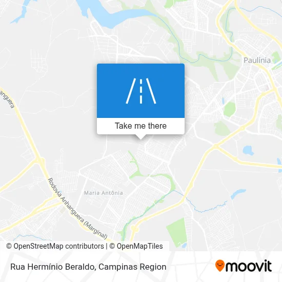Rua Hermínio Beraldo map