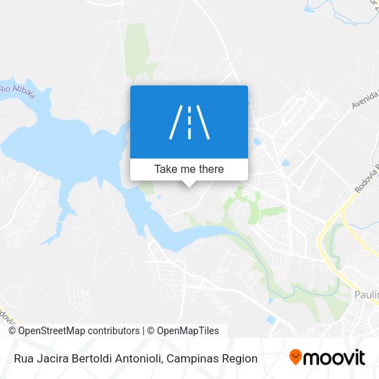 Rua Jacira Bertoldi Antonioli map