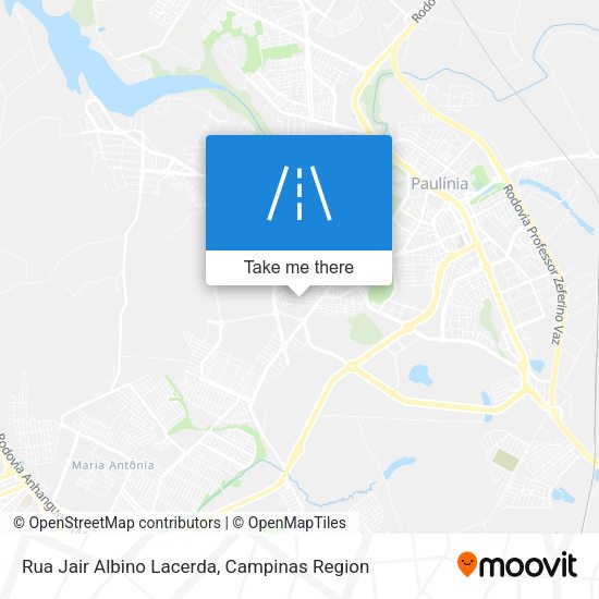 Rua Jair Albino Lacerda map