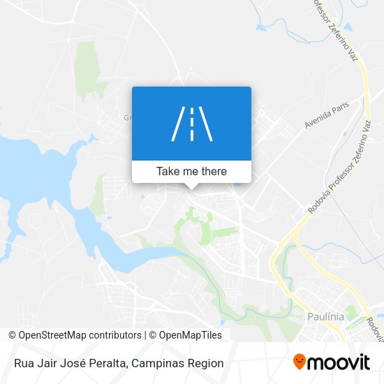 Rua Jair José Peralta map