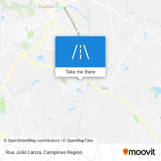 Rua João Lanza map