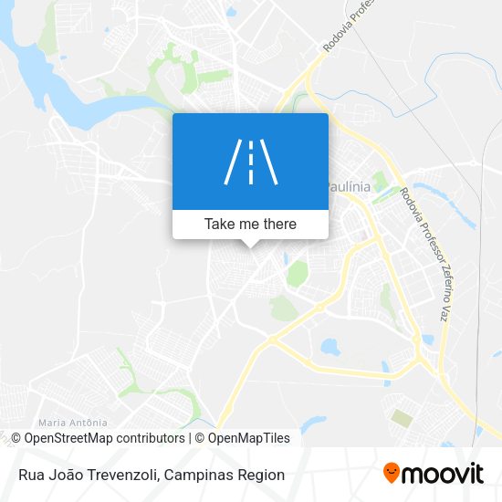 Rua João Trevenzoli map