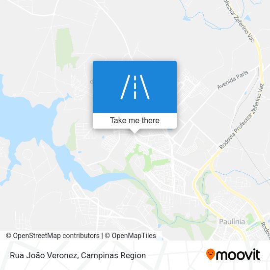 Rua João Veronez map