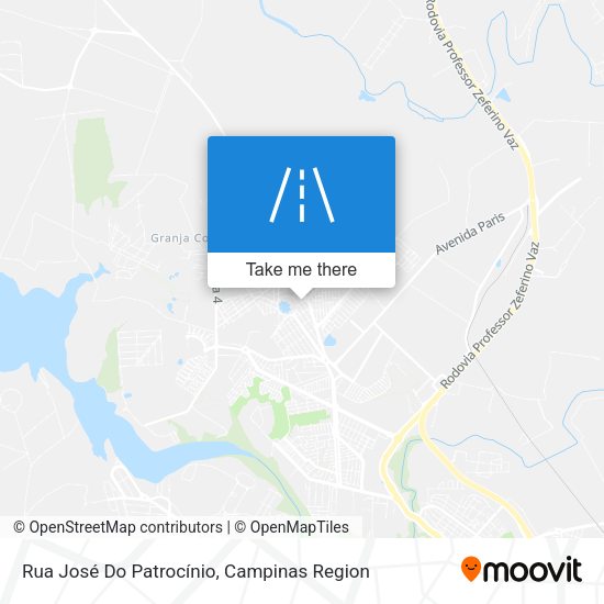 Rua José Do Patrocínio map