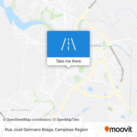 Rua José Germano Braga map