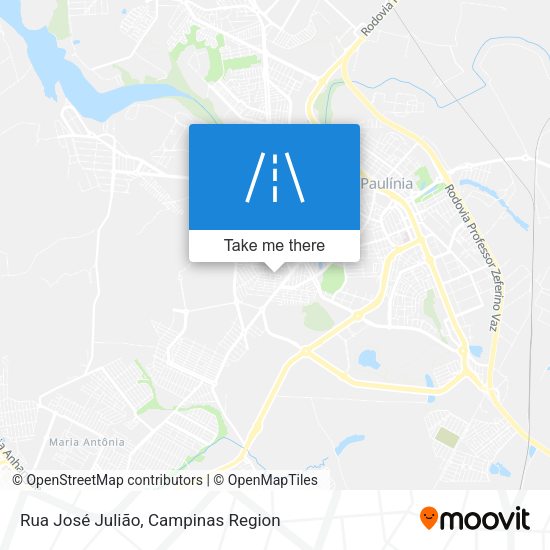 Rua José Julião map