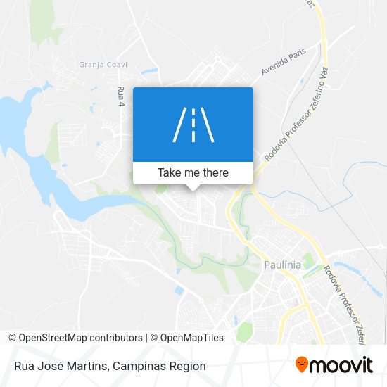 Rua José Martins map