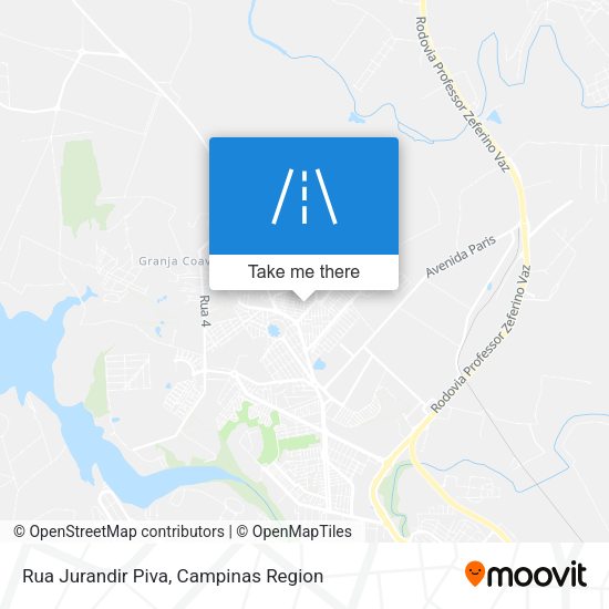 Rua Jurandir Piva map