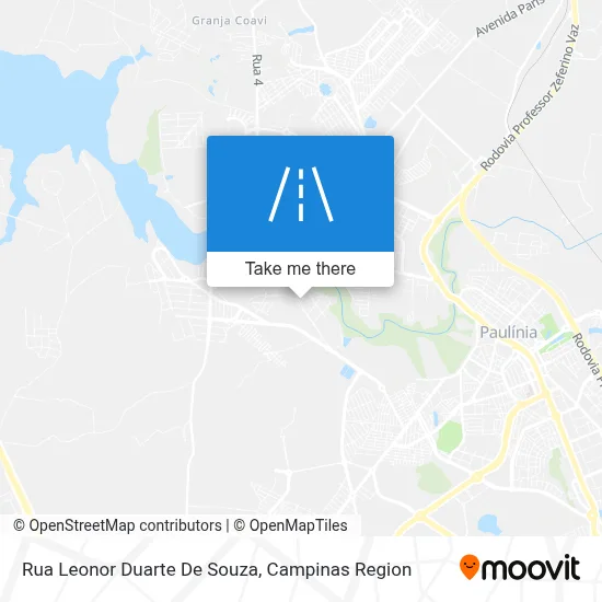 Rua Leonor Duarte De Souza map