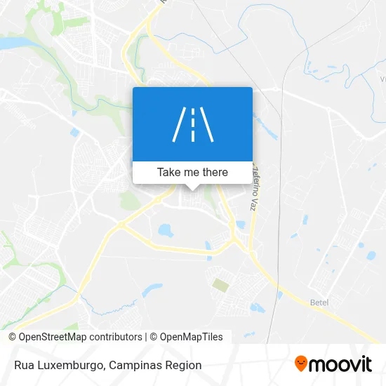 Rua Luxemburgo map