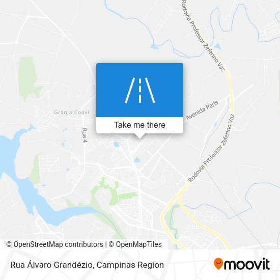 Rua Álvaro Grandézio map