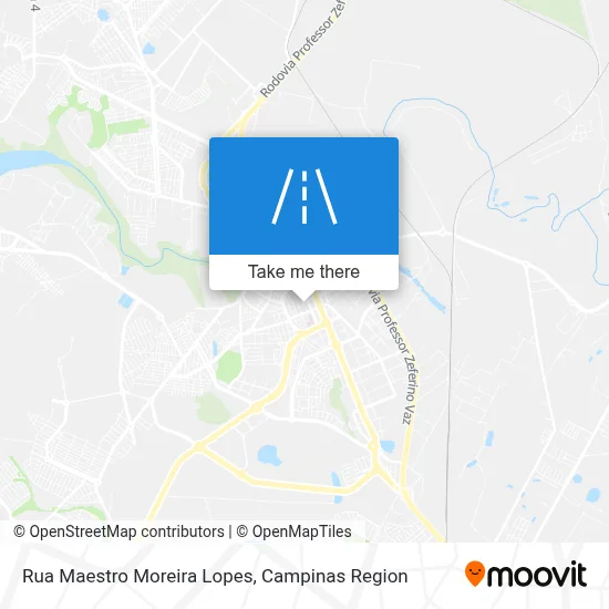 Rua Maestro Moreira Lopes map
