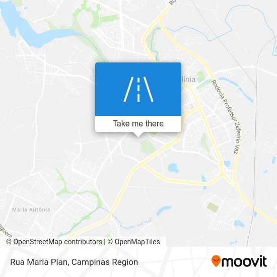 Rua Maria Pian map
