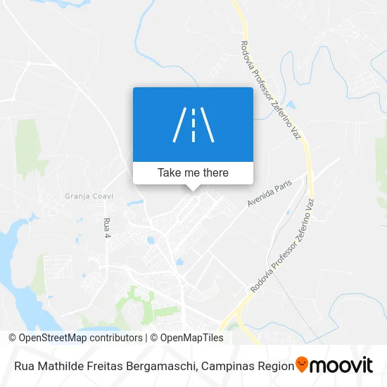 Rua Mathilde Freitas Bergamaschi map