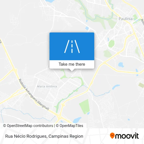 Rua Nécio Rodrigues map