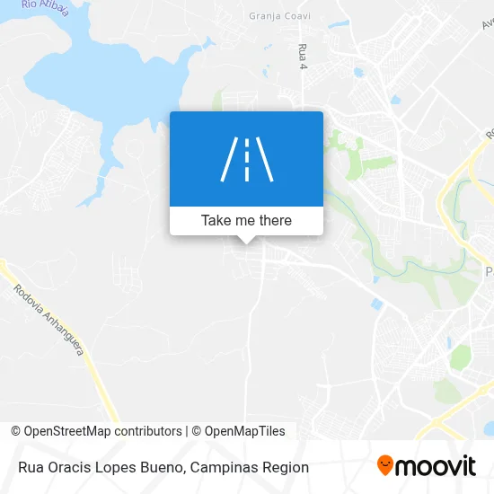 Rua Oracis Lopes Bueno map