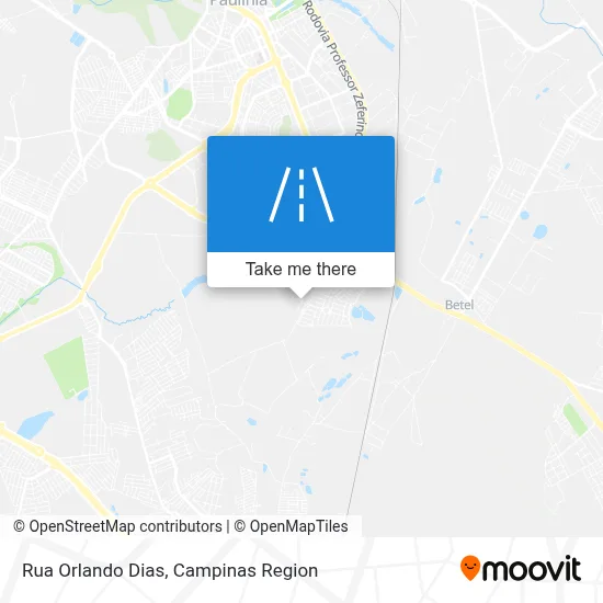 Rua Orlando Dias map