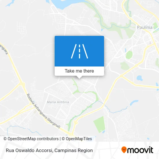 Rua Oswaldo Accorsi map