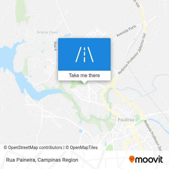 Rua Paineira map