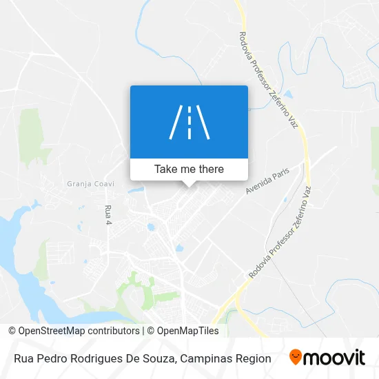 Rua Pedro Rodrigues De Souza map