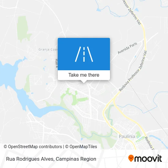 Rua Rodrigues Alves map