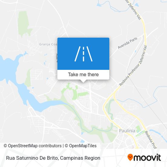 Rua Saturnino De Brito map