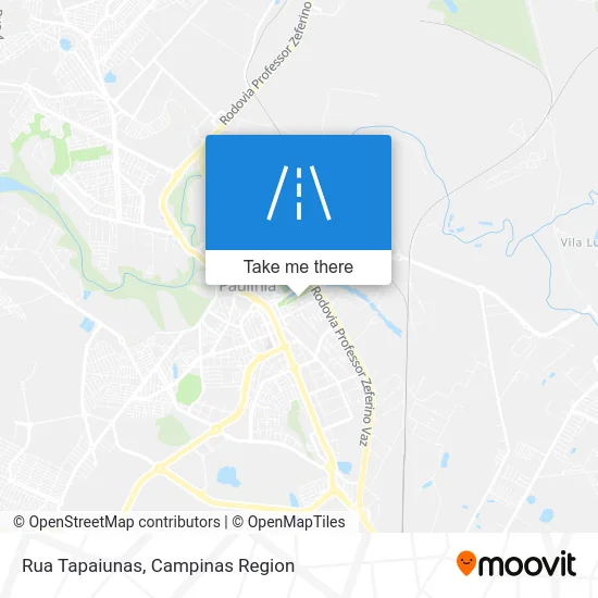 Rua Tapaiunas map