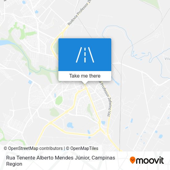 Rua Tenente Alberto Mendes Júnior map