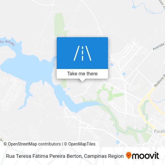 Rua Teresa Fátima Pereira Berton map
