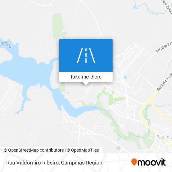 Rua Valdomiro Ribeiro map